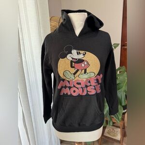 Black Disney Mickey Mouse Hoodie‎
